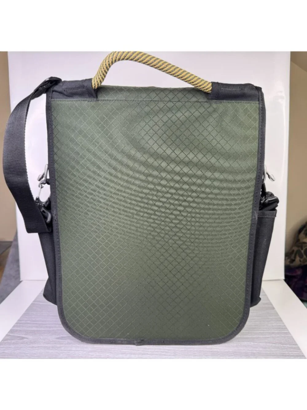 Duluth Trading Messenger Tool Bag Cab Commander 2 Utility Work Ripstop Canvas
